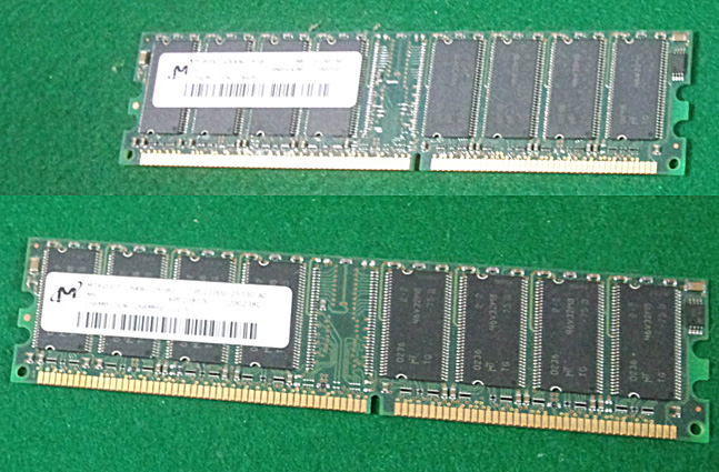 PCメモリ DDR 256MB×２枚